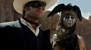 The Lone Ranger - Armie Hammer, Johnny Depp