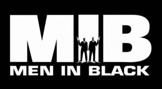 Man in black
