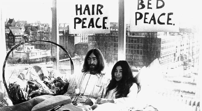 John Lennon e Yoko Ono