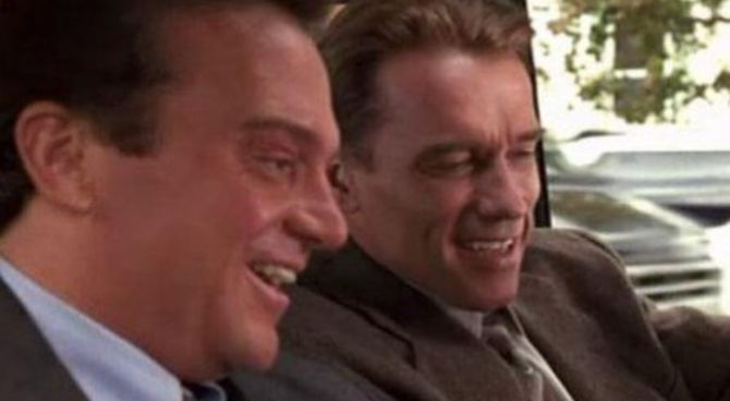 True Lies - Tom Arnold e Arnold Schwarzenegger