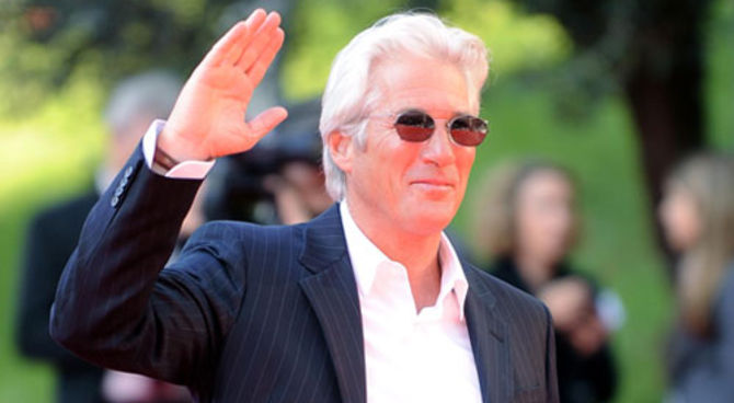 Richard Gere alla presentazione del film Hachiko