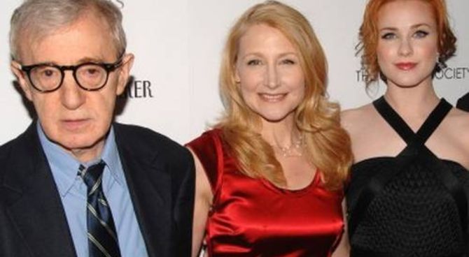 Woody Allen con Patricia Clarkson e Evan Rachel Wood