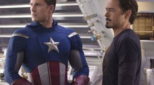 The Avengers - Chris Evans e Robert Downey Jr.