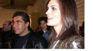 Cindy Crawford alla Milano Collezioni Donna 2002