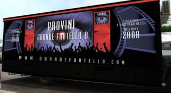 Camper Grande Fratello 8