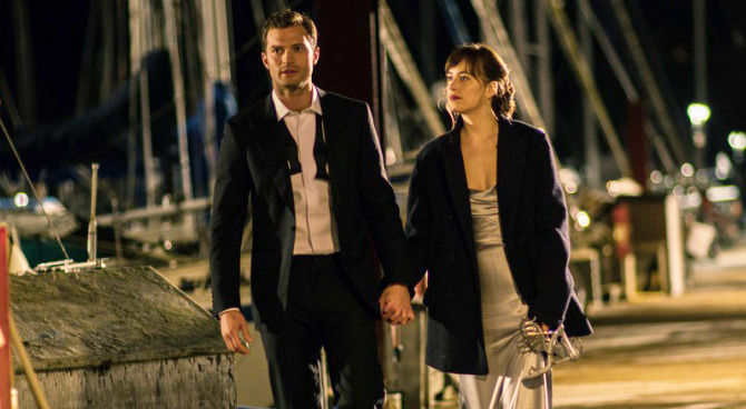 Jamie Dornan e Dakota Johnson<br>