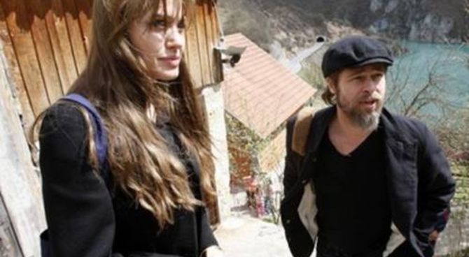 Angelina Jolie e Brad Pitt