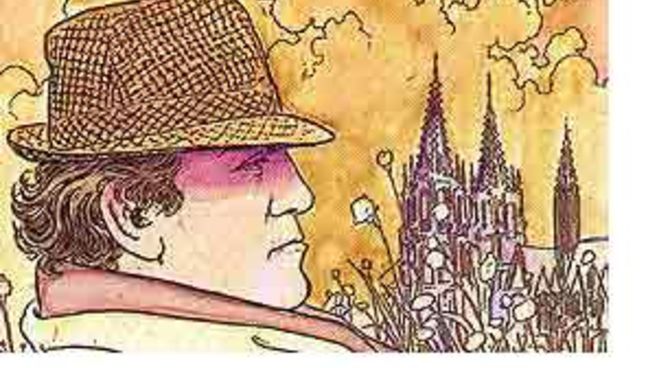 Fellini disegnato da Milo Manara