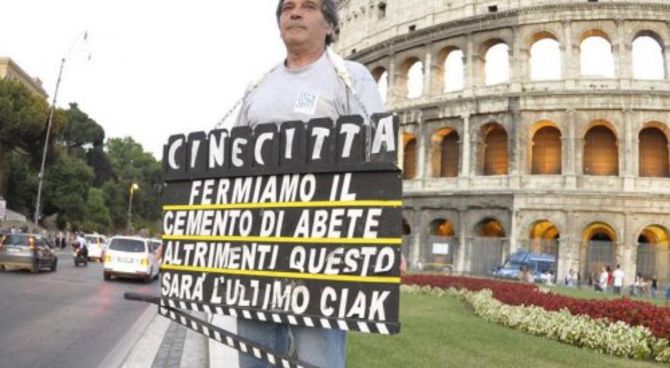 Sciopero CinecittÃ 
