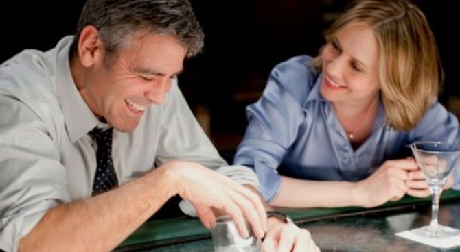 Tra le nuvole - George Clooney e Vera Farmiga