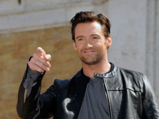 Hugh Jackman a Roma