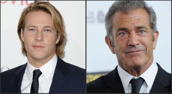 Luke Bracey, Mel Gibson