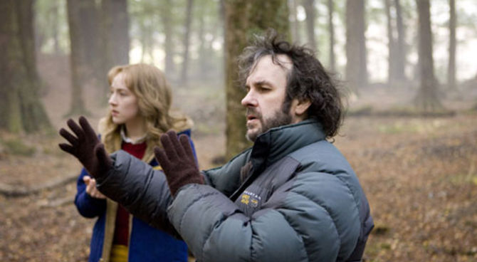 Amabili resti - Peter Jackson sul set