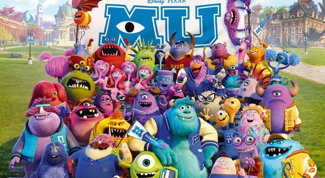 recensione monster university<br>