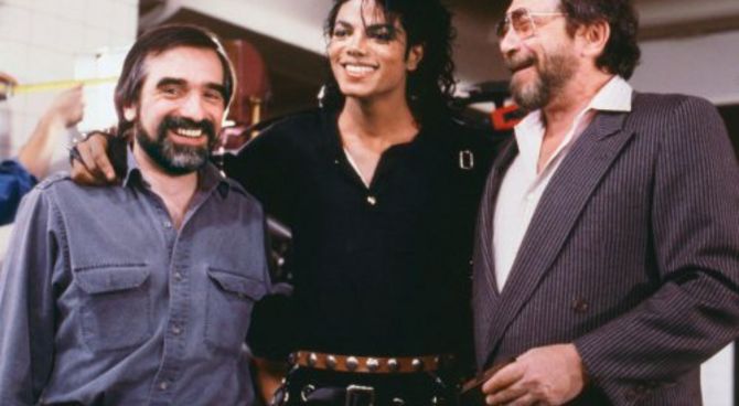 Martin Scorsese e Michael Jackson