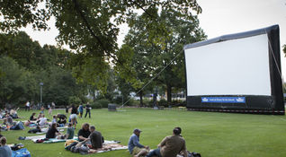 Arena all'aperto cinema