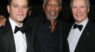 Invictus - Clint Eastwood, Morgan Freeman e Matt Damon
