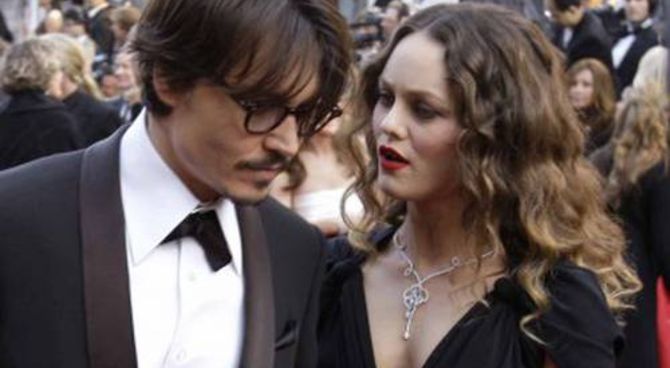 Johnny Depp e Vanessa Paradis