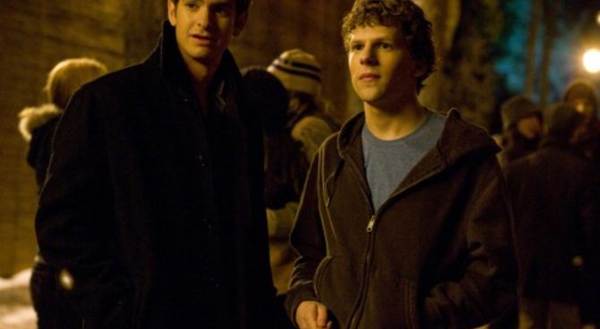The Social Network - Jesse Eisenberg e Andrew Garfield