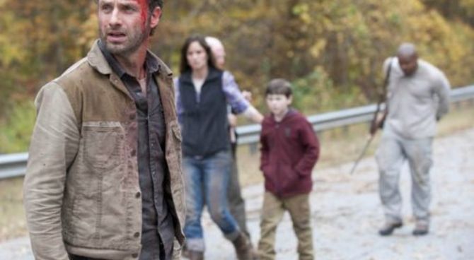 The Walking Dead - Andrew Lincoln, Sarah Wayne Callies