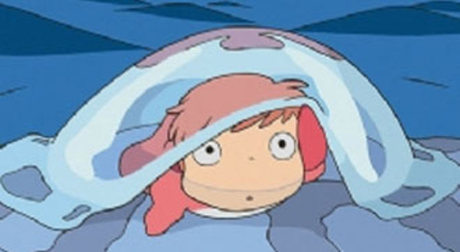 Ponyo sulla Scogliera