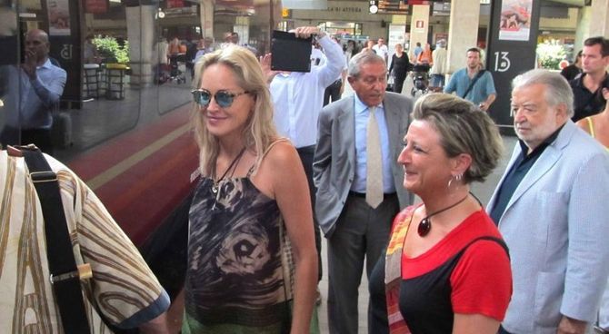 Sharon Stone gira con Avati<br>