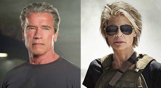 Arnold Schwarzenegger, Linda Hamilton