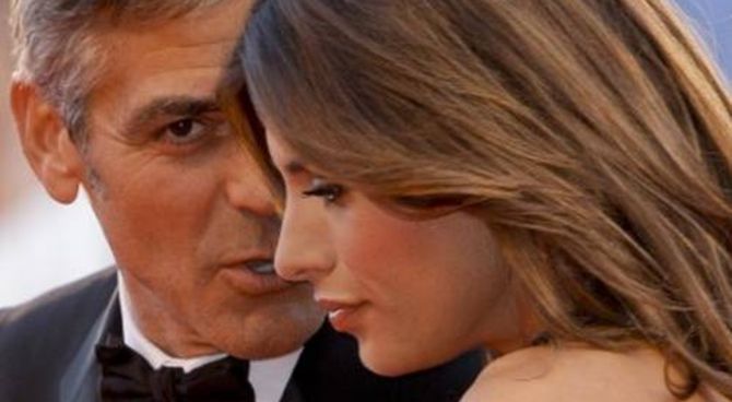 George Clooney e Elisabetta Canalis