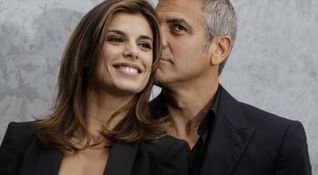 Elisabetta Canalis e George Clooney