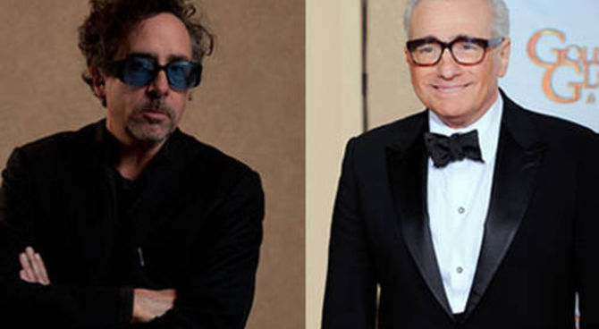 Tim Burton e Martin Scorsese