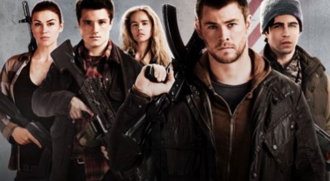 Red Dawn - Adrianne Palicki, Josh Hutcherson, Isabel Lucas, Chris Hemsworth, Josh Peck