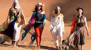 Sex and the City 2 - Kim Cattrall, Cynthia nixon, Sarah Jessica Parker e Kristin Davis