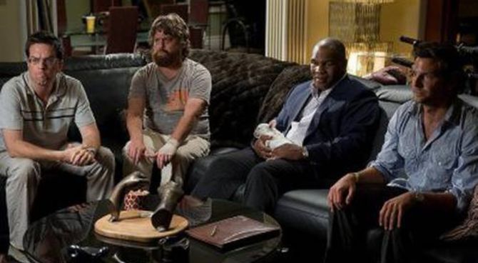 Una notte da leoni - Ed Helms, Zach Galifianakis, Mike Tyson, Bradley Cooper