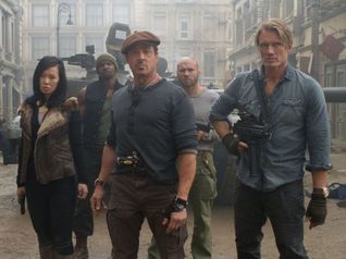 I mercenari 2 - Yu Nan, Terry Crews, Sylvester Stallone, Randy Couture, Dolph Lundgren
