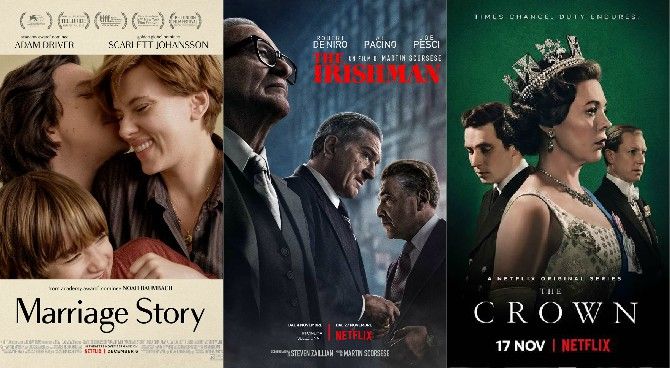 Storia di un matrimonio, The Irishman, The Crown
