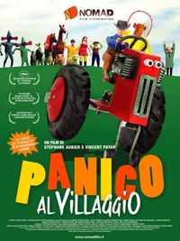 Panico al villaggio - Locandina