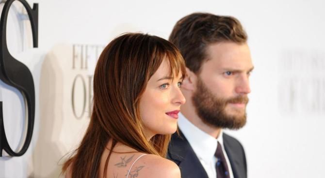 Dakota Johnson e Jamie Dornan