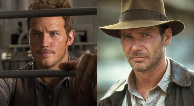 Chris Pratt, Harrison Ford
