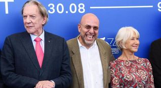 Donald Sutherland, Paolo Virzì, Helen Mirren