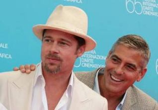Pitt Clooney Venezia