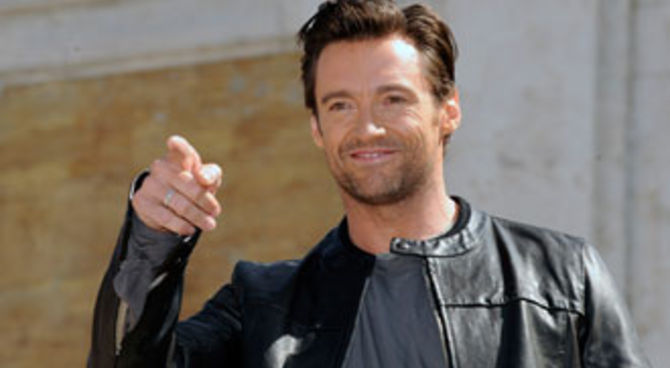 Hugh Jackman a Roma