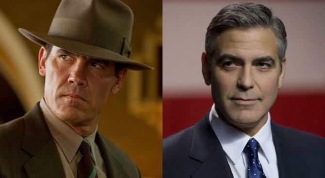 Josh Brolin e George Clooney