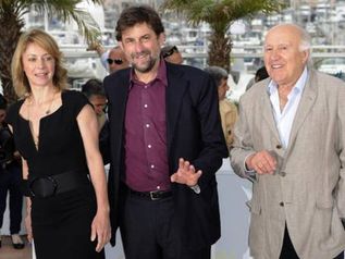 Margherita Buy, Nanni Moretti e Michel Piccoli