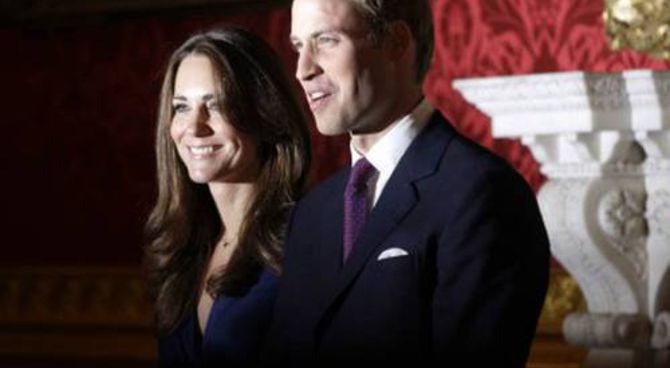 Il principe William e Kate Middleton