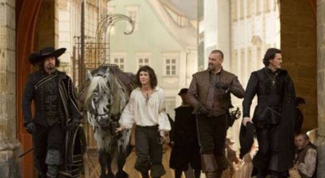 I tre moschettieri in 3D - Logan Lerman, Matthew Macfadyen, Ray Stevenson, Luke Evans