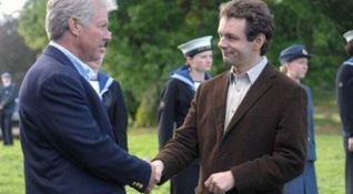 I due presidenti - Michael Sheen e Dennis Quaid