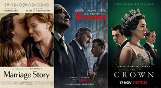 Storia di un matrimonio, The Irishman, The Crown