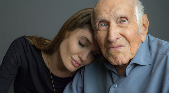 Angelina Jolie e Louis Zamperini
