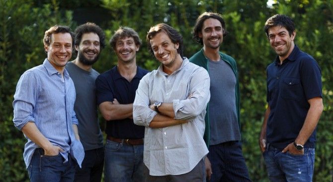 Gabriele Muccino e il cast di Baciami ancora