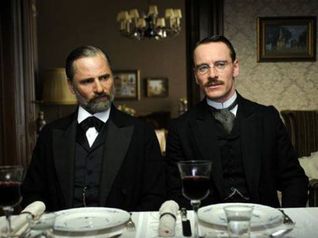 A Dangerous Method - Viggo Mortensen e Michael Fassbender